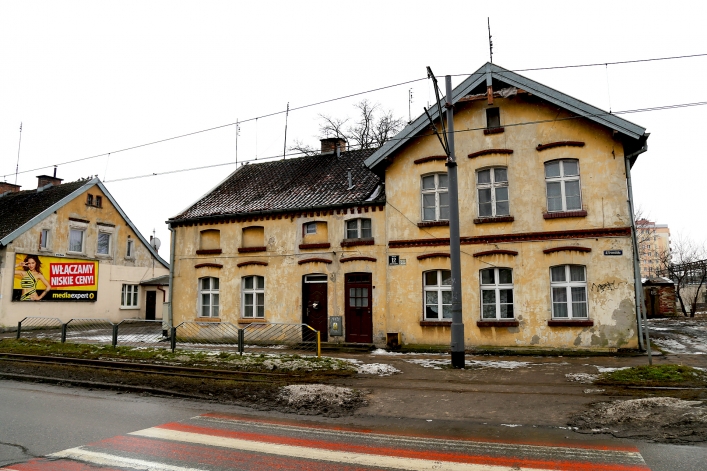 Budynki przeznaczone do rozbiórki przy Alei Grunwaldzkiej