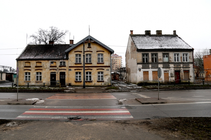Budynki przeznaczone do rozbiórki przy Alei Grunwaldzkiej