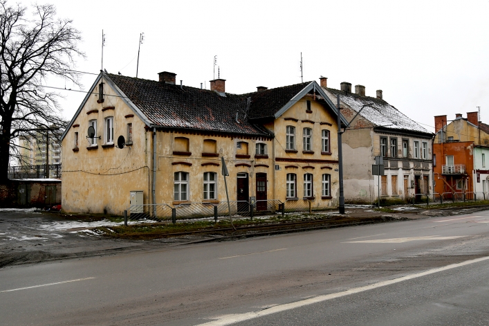Budynki przeznaczone do rozbiórki przy Alei Grunwaldzkiej