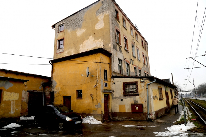 Budynki przeznaczone do rozbiórki przy Alei Grunwaldzkiej
