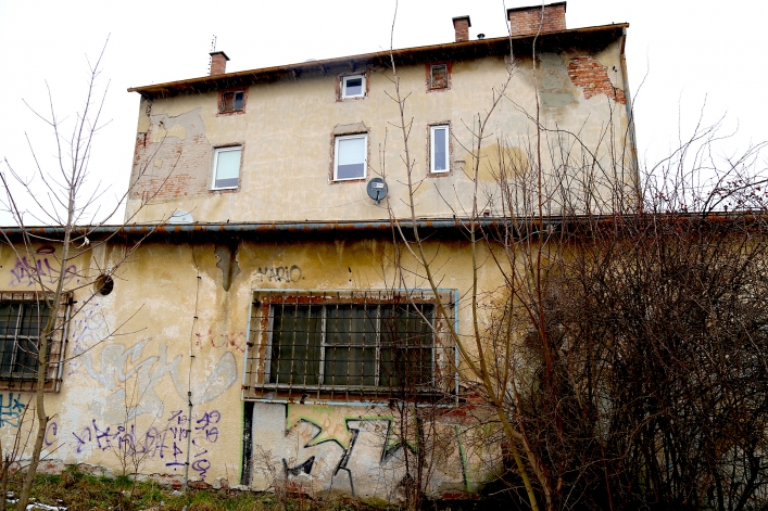 Budynki przeznaczone do rozbiórki przy Alei Grunwaldzkiej