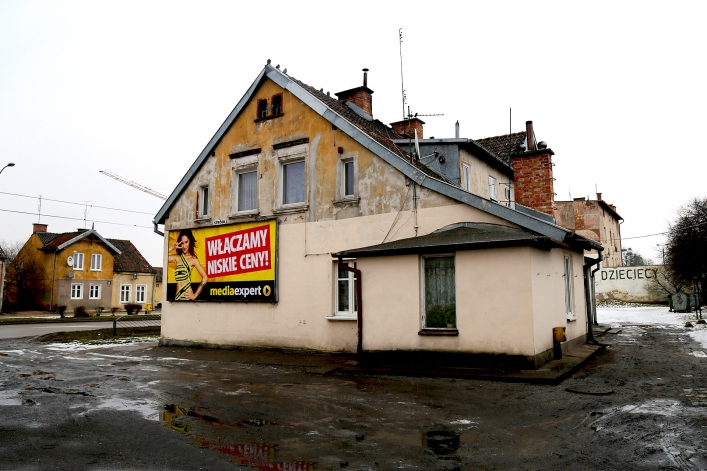 Budynki przeznaczone do rozbiórki przy Alei Grunwaldzkiej