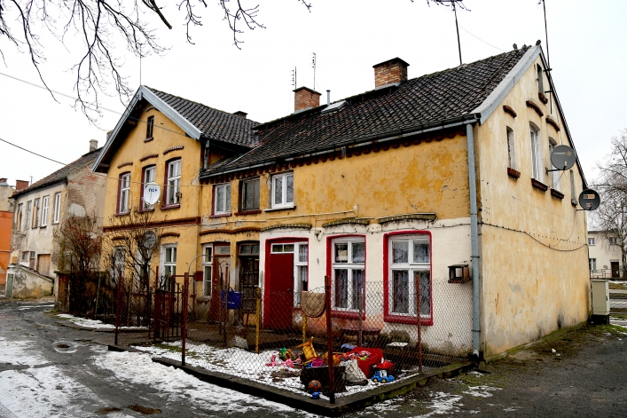 Budynki przeznaczone do rozbiórki przy Alei Grunwaldzkiej