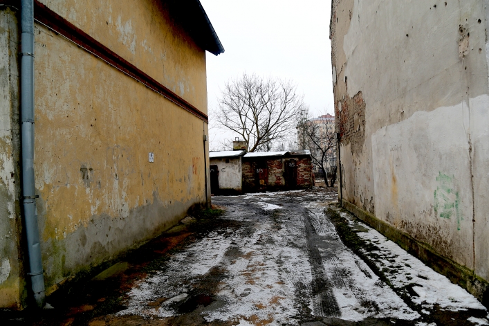 Budynki przeznaczone do rozbiórki przy Alei Grunwaldzkiej