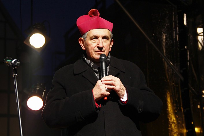 Było wspólne dzielenie się opłatkiem i życzenia...