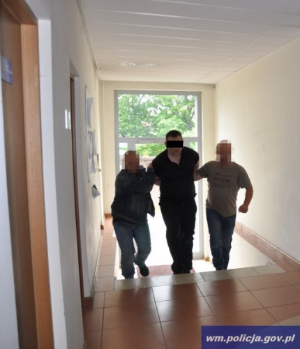 CBŚ pod Elblągiem zatrzymało groźnego przestępcę