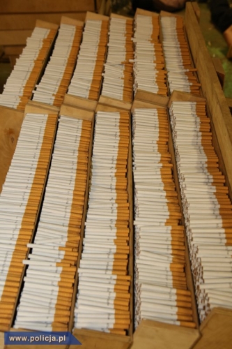 CBŚ zlikwidowało 4 miliony podrabianych papierosów
