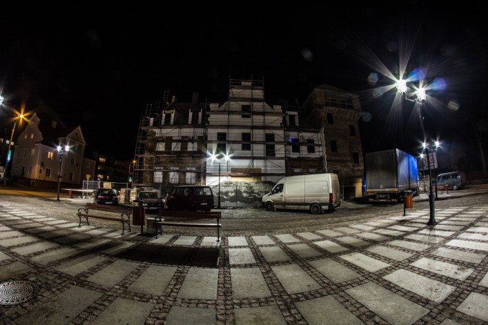 Centrum Tolkmicka. Plac Wolności nie do poznania