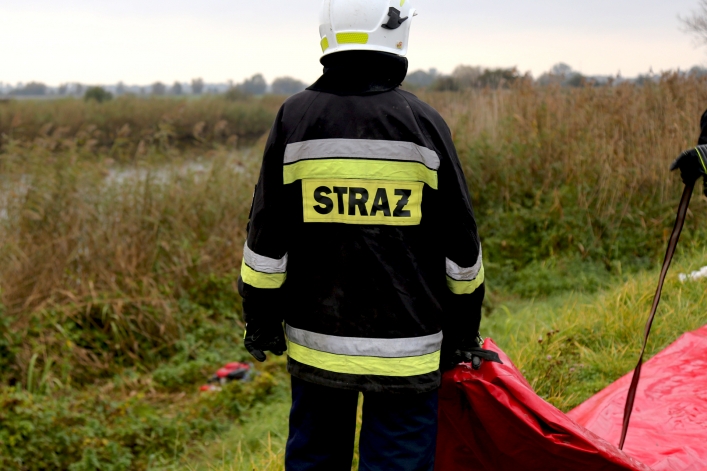 Cofka może przyjść w każdej chwili. Strażacy walczyli z zagrożeniem