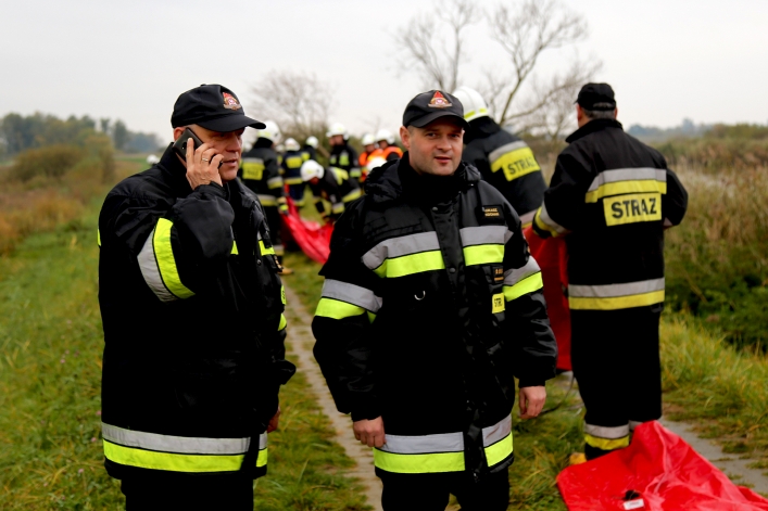 Cofka może przyjść w każdej chwili. Strażacy walczyli z zagrożeniem