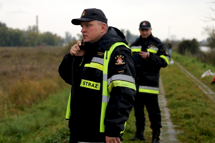 Cofka może przyjść w każdej chwili. Strażacy walczyli z zagrożeniem