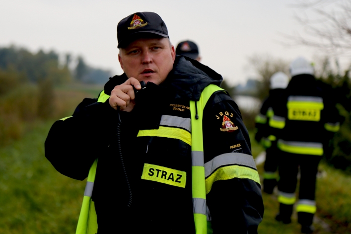 Cofka może przyjść w każdej chwili. Strażacy walczyli z zagrożeniem