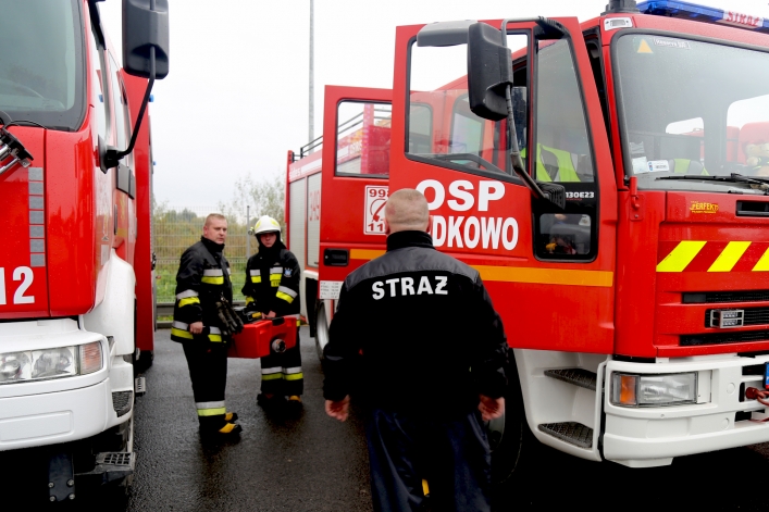 Cofka może przyjść w każdej chwili. Strażacy walczyli z zagrożeniem