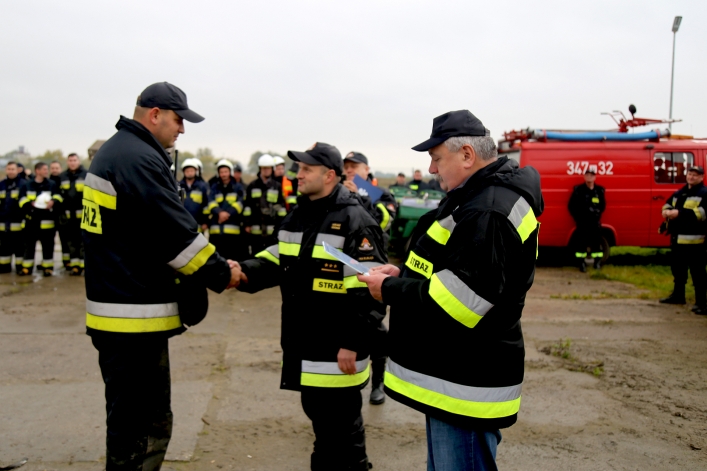 Cofka może przyjść w każdej chwili. Strażacy walczyli z zagrożeniem