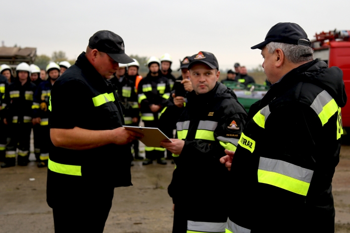 Cofka może przyjść w każdej chwili. Strażacy walczyli z zagrożeniem