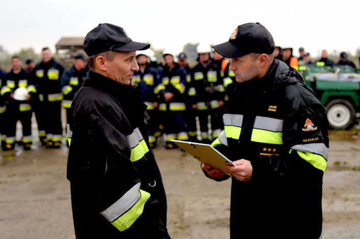 Cofka może przyjść w każdej chwili. Strażacy walczyli z zagrożeniem