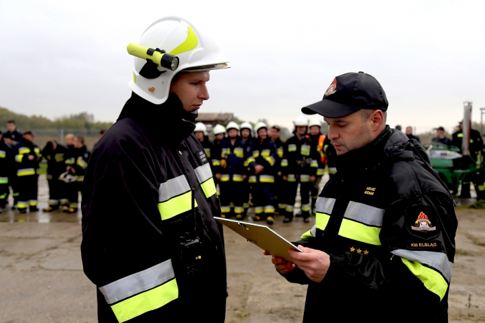 Cofka może przyjść w każdej chwili. Strażacy walczyli z zagrożeniem