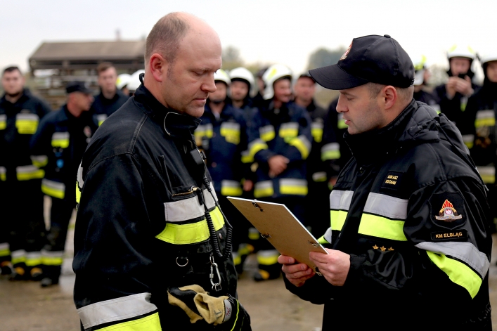Cofka może przyjść w każdej chwili. Strażacy walczyli z zagrożeniem