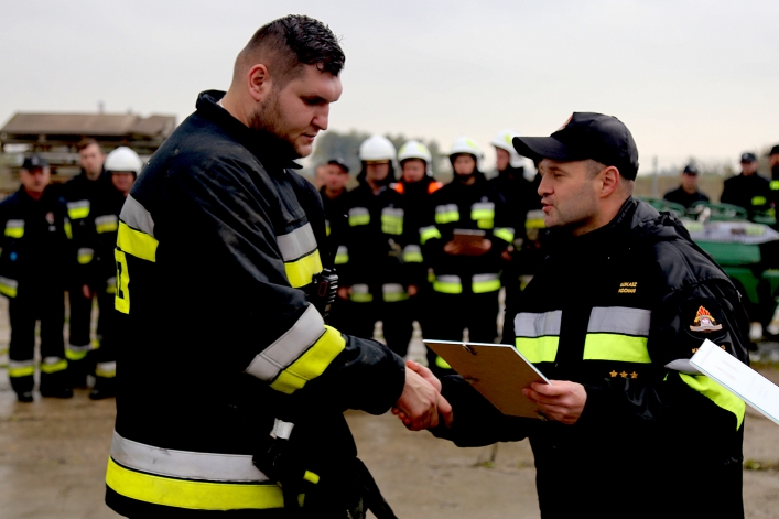 Cofka może przyjść w każdej chwili. Strażacy walczyli z zagrożeniem