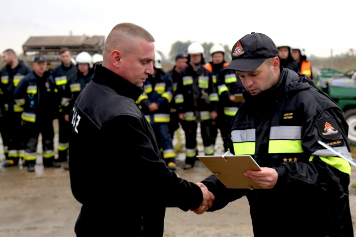 Cofka może przyjść w każdej chwili. Strażacy walczyli z zagrożeniem