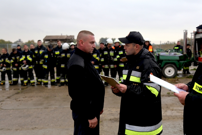 Cofka może przyjść w każdej chwili. Strażacy walczyli z zagrożeniem