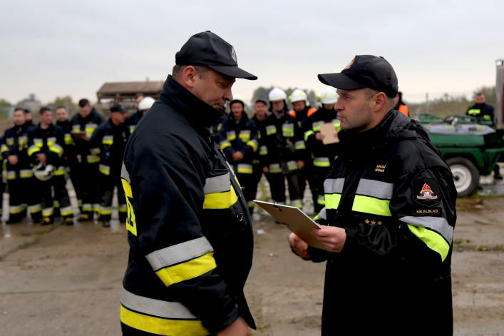 Cofka może przyjść w każdej chwili. Strażacy walczyli z zagrożeniem