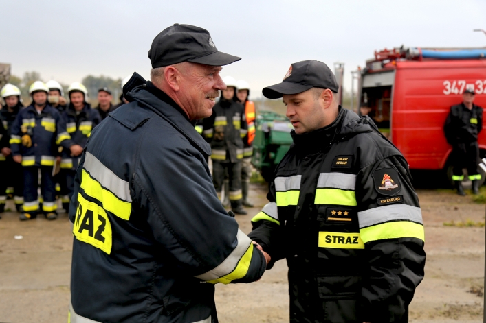 Cofka może przyjść w każdej chwili. Strażacy walczyli z zagrożeniem