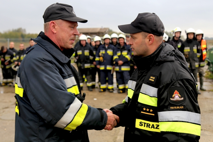 Cofka może przyjść w każdej chwili. Strażacy walczyli z zagrożeniem