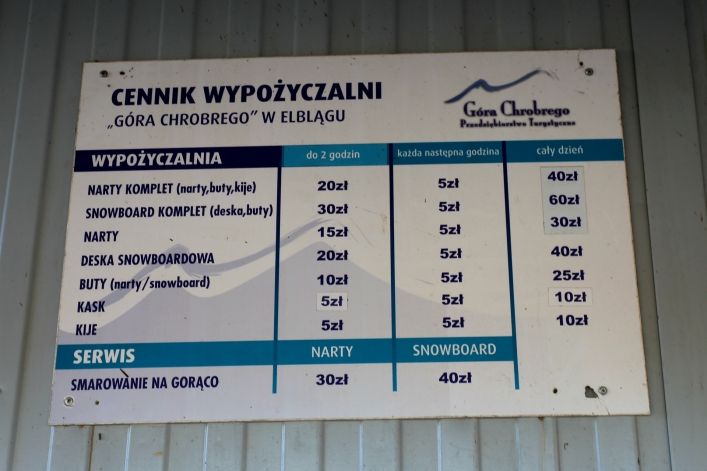 Coraz więcej śniegu na Górze Chrobrego. Kiedy w Elblągu pojeździmy na nartach?