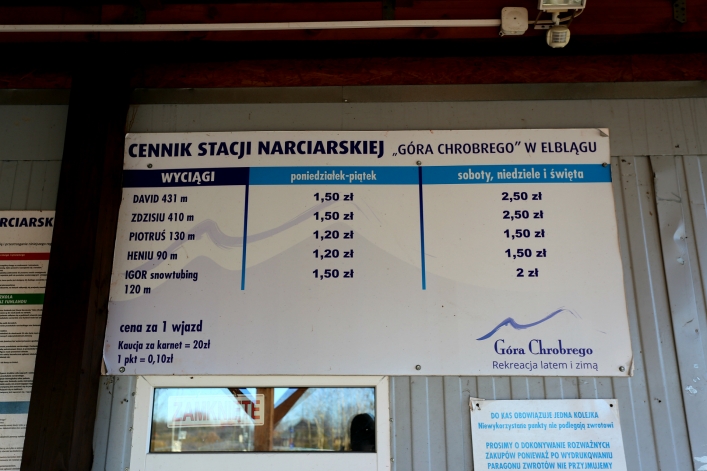 Coraz więcej śniegu na Górze Chrobrego. Kiedy w Elblągu pojeździmy na nartach?