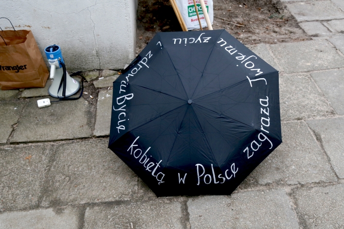 Czarny marsz przeszedł ulicami Elbląga
