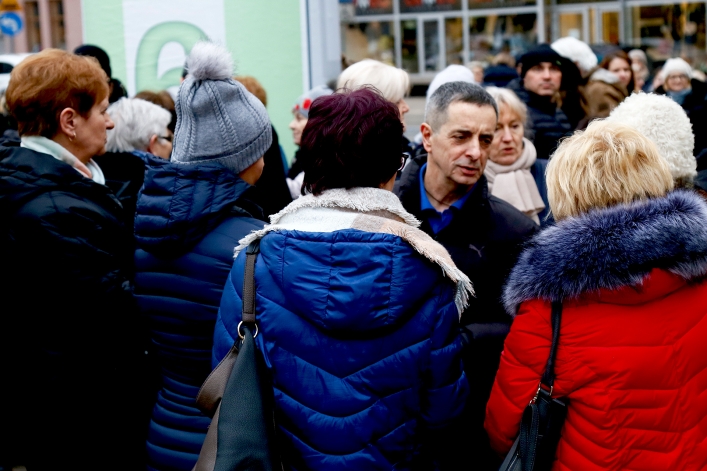 Czarny marsz przeszedł ulicami Elbląga