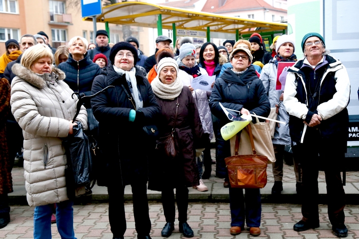 Czarny marsz przeszedł ulicami Elbląga