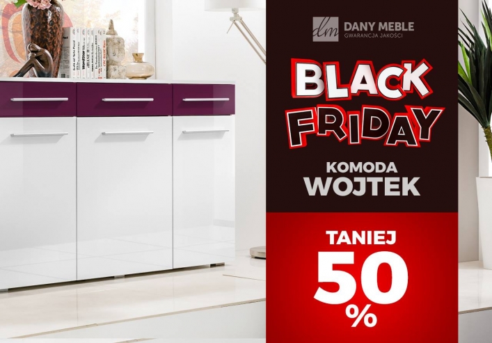 Czarny piątek - meble za 50% ceny - niezły szał w Elblągu!