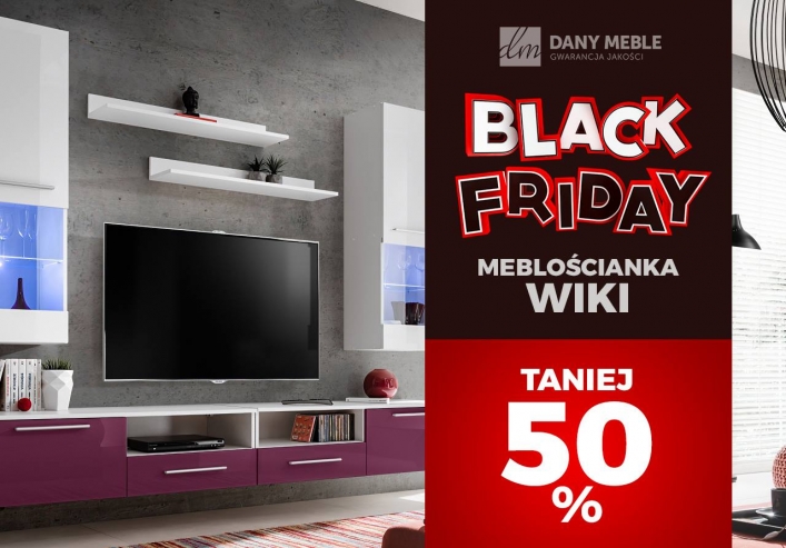 Czarny piątek - meble za 50% ceny - niezły szał w Elblągu!