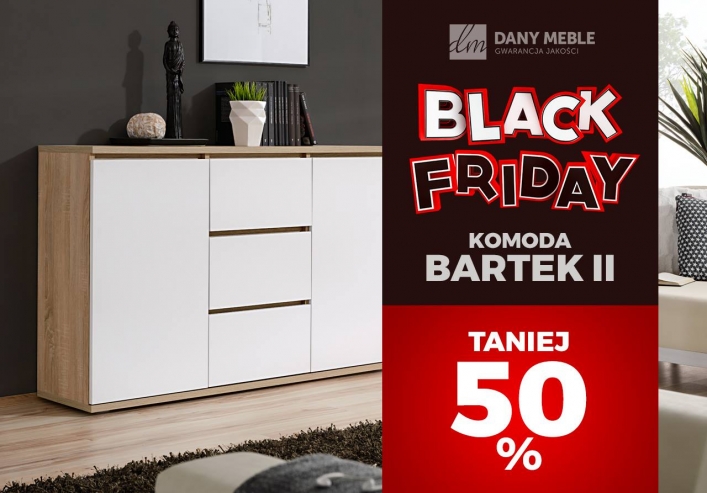 Czarny piątek - meble za 50% ceny - niezły szał w Elblągu!