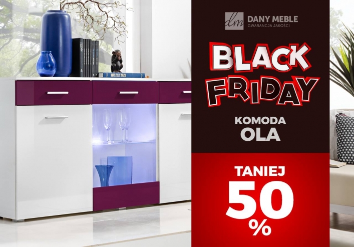 Czarny piątek - meble za 50% ceny - niezły szał w Elblągu!