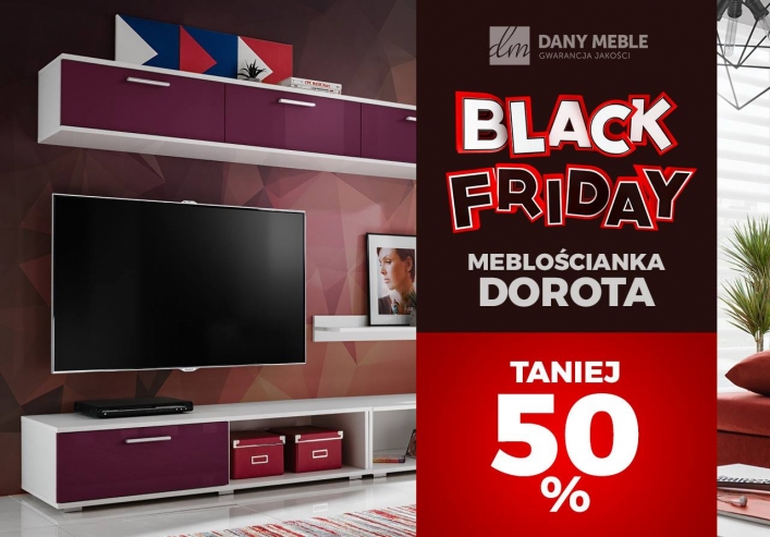 Czarny piątek - meble za 50% ceny - niezły szał w Elblągu!