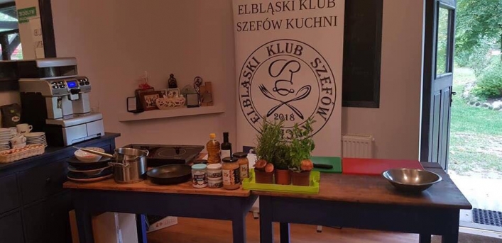 Członkowie Elbląskiego Klubu Szefów Kuchni na I Festiwalu Bulwy w Jerutkach