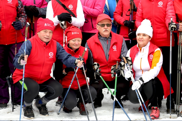 Członkowie klubu Elbląskie Włóczy-Kije przygotowują się do ważnych zawodów