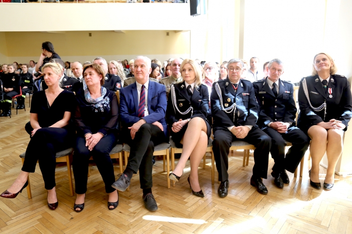 Członkowie Młodzieżowej Drużyny Pożarniczej ZST-I w Elblągu złożyli ślubowanie
