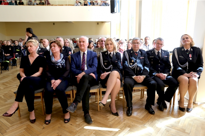 Członkowie Młodzieżowej Drużyny Pożarniczej ZST-I w Elblągu złożyli ślubowanie