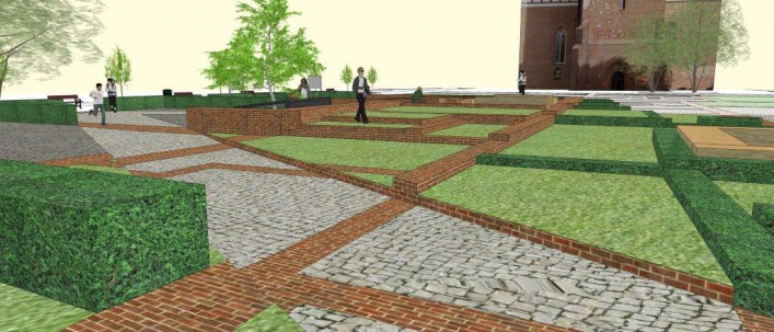 Czy tak będzie wyglądał plac przed Katedrą? Zobacz wizualizacje