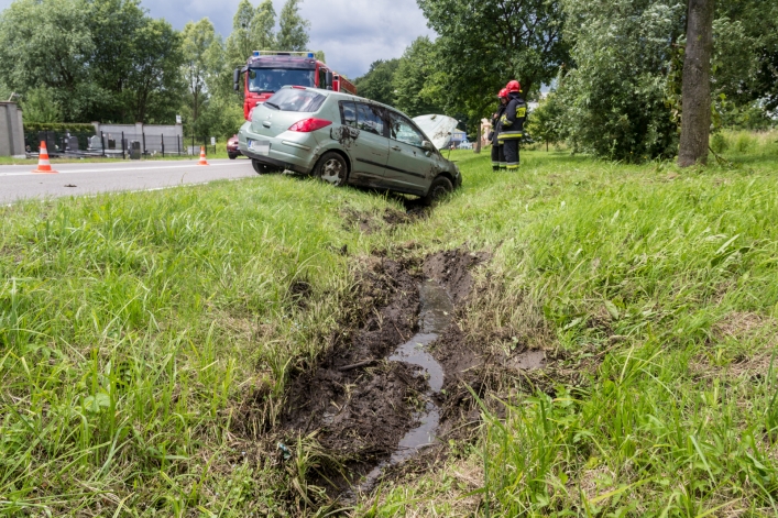 Dachowanie na ulicy Łęczyckiej