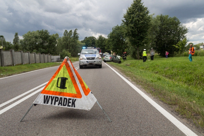 Dachowanie na ulicy Łęczyckiej