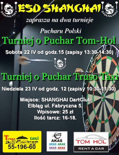 Dart: Puchar Polski w Elblągu