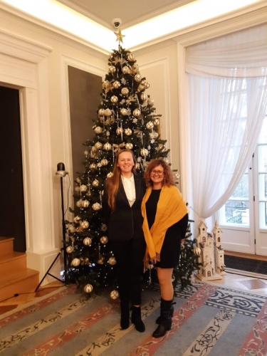 Dorota Kujawa-Weinke z SP nr 21 w Elblągu otrzymała zaproszenie do  Belwederu na prezentację serii 