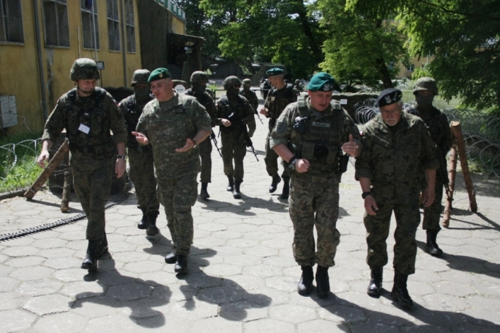 Dowódca 16 PDZ w Słowackiej brygadzie