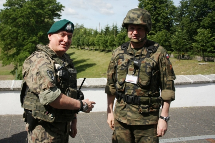 Dowódca 16 PDZ w Słowackiej brygadzie