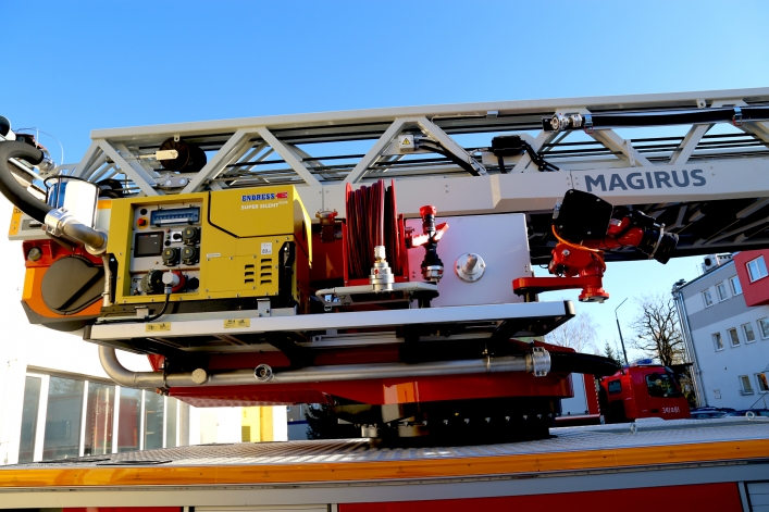 Drabina strażacka Magirus